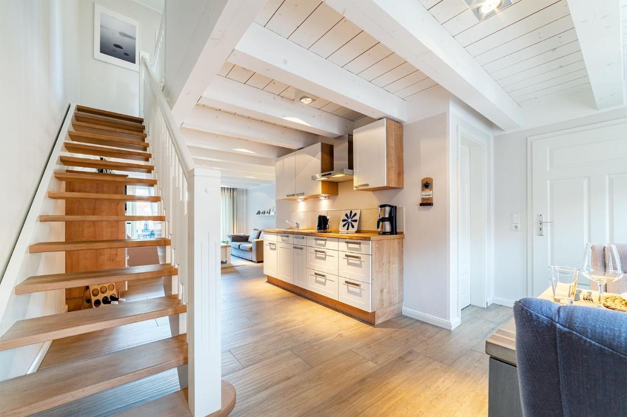 特希尔Haus Am Siel 01, Zentral Mit Eigenem Steg别墅 外观 照片