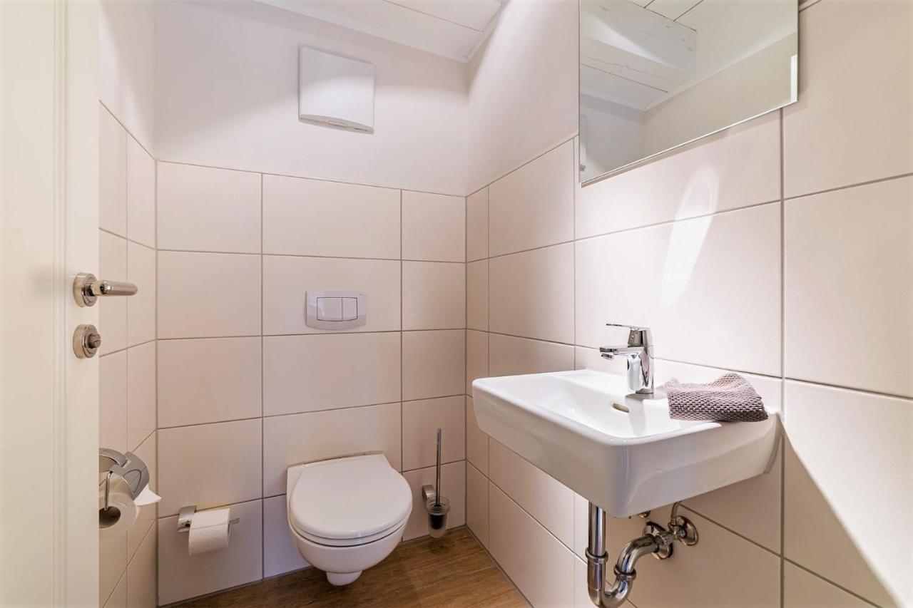 特希尔Haus Am Siel 01, Zentral Mit Eigenem Steg别墅 外观 照片