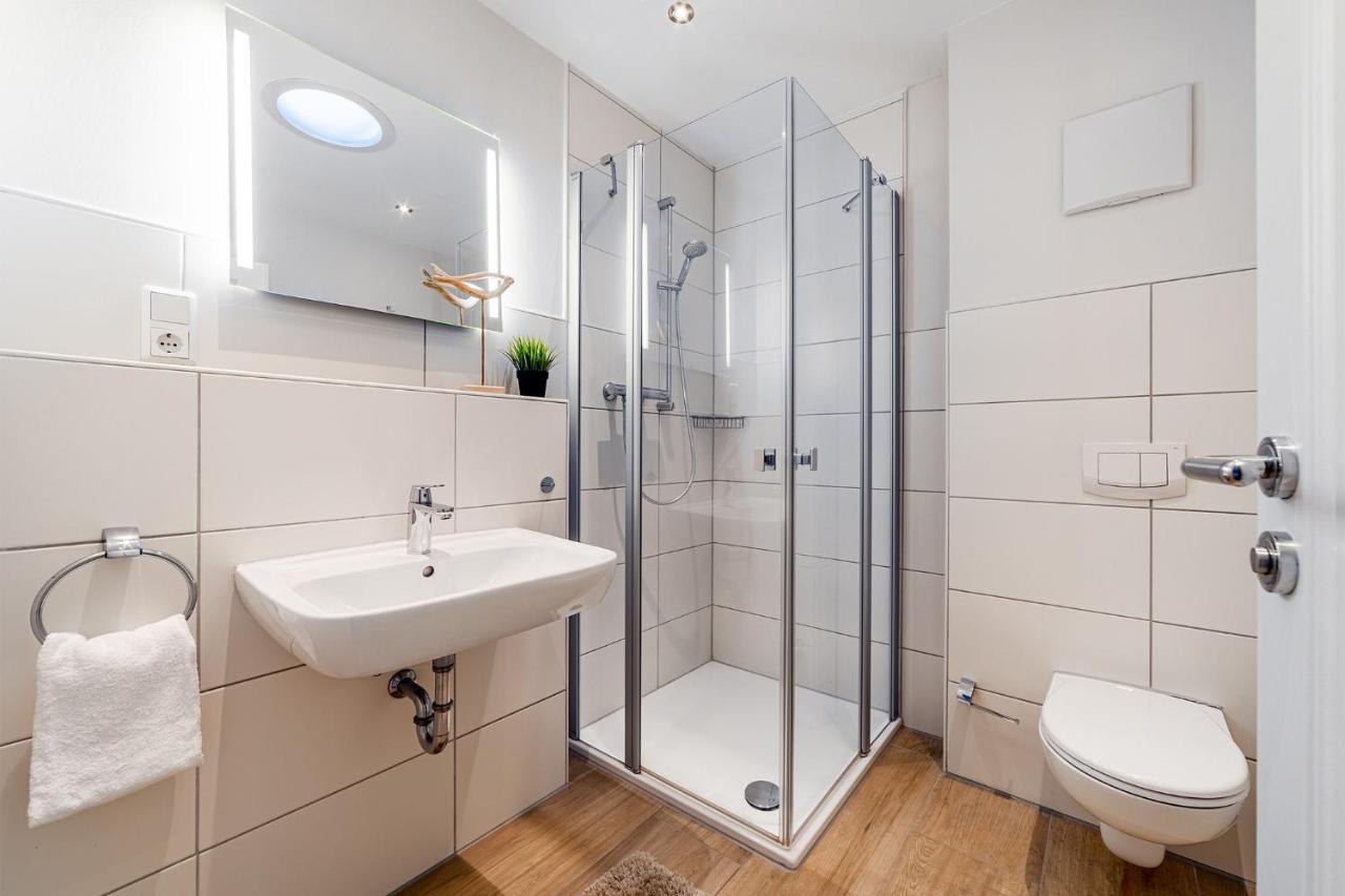 特希尔Haus Am Siel 01, Zentral Mit Eigenem Steg别墅 外观 照片